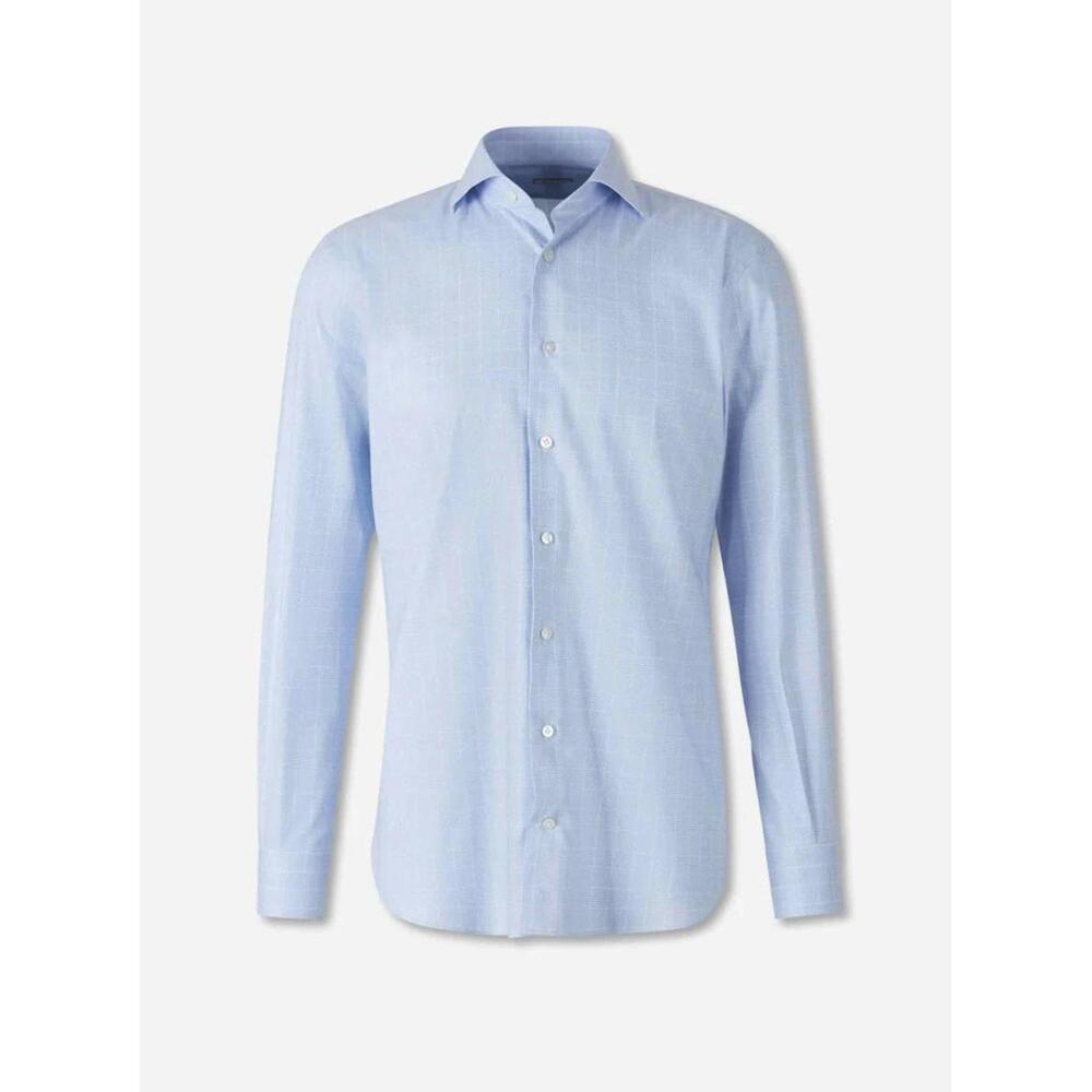 Atelier Munro ID Custom Glen Plaid Dress Shirt